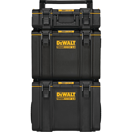 Syst&egrave;me de rangement sur roues TOUGHSYSTEM 2.0, 24" x 20-2/5" x 34-1/2", Noir/Jaune Chandler Sales