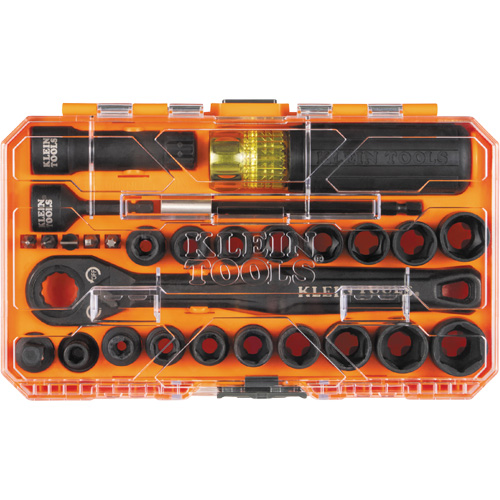 Jeu de douilles &agrave; chocs ouvertes essentielles KNECT, 28 Mcx, Chocs, Prise de 3/8" Chandler Sales