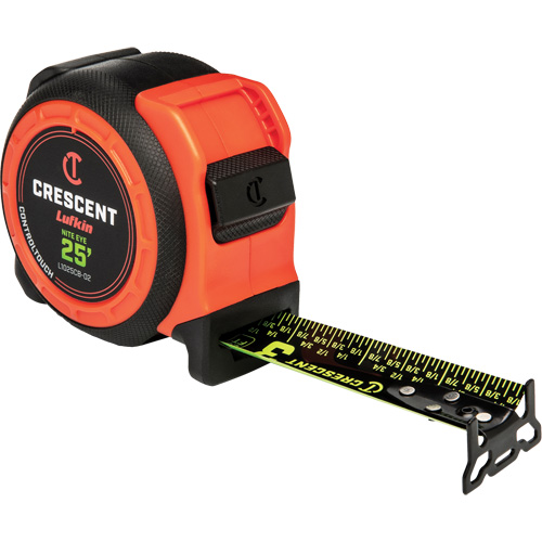  Ruban &agrave; mesurer CONTROLTOUCH NITE EYE, 1-3/16" x 25', Marques de goujon SAE Chandler Sales