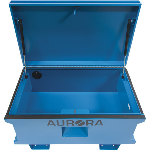 Jobsite Tool Box, 33" x 20-3/10" x 18-3/10", Steel, Blue Chandler Sales