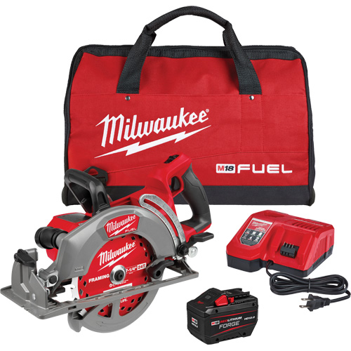 Ensemble de scie circulaire &agrave; poign&eacute;e arri&egrave;re M18Fuel, 7-1/4", 18 V Chandler Sales