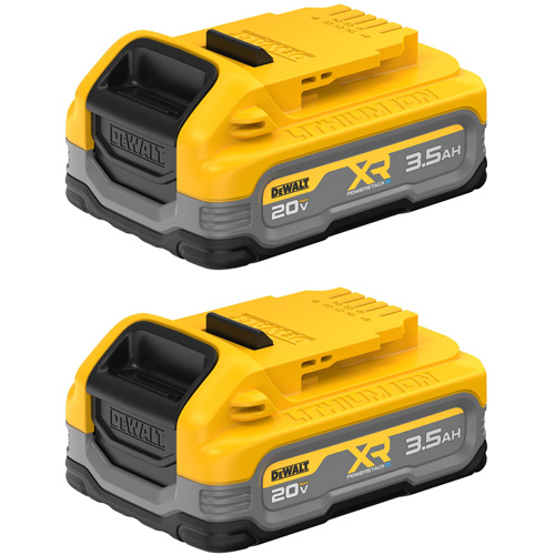 XR POWERSTACK Battery - 2-Pack , Lithium-Ion, 20 V, 3.5 Ah Chandler Sales