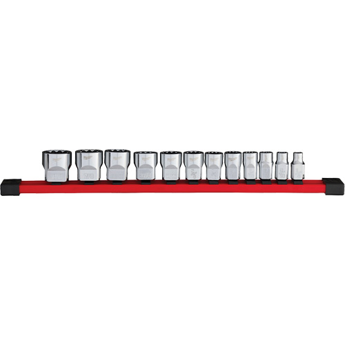 12-Point SAE Socket Set, 12 Pcs, 3/8" Drive Size Chandler Sales