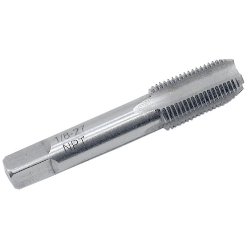 Alloy Pipe Tap, 3/8"-18, Taper, Carbide Chandler Sales