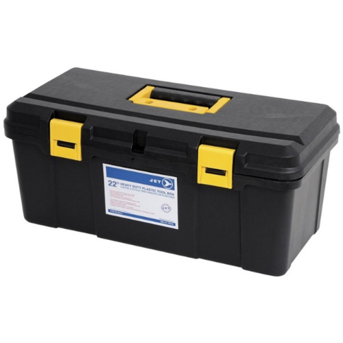 Coffre &agrave; outils portatif en plastique JPTB-22, 22" la x 10-1/4" p x 9-1/2" h, Noir Chandler Sales