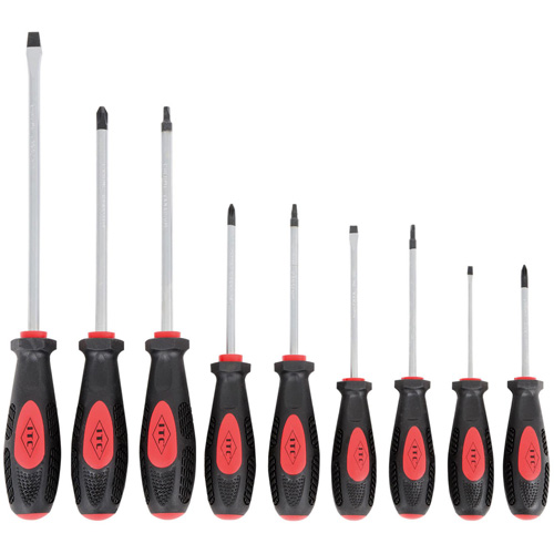 Jeu de tournevis ergonomiques IESD-9S, 9 mcx, Magn&eacute;tique Chandler Sales