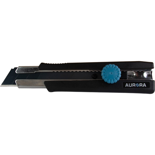 25mm Retractable Knife, Stainless Steel, Heavy-Duty, Rubber Handle Chandler Sales