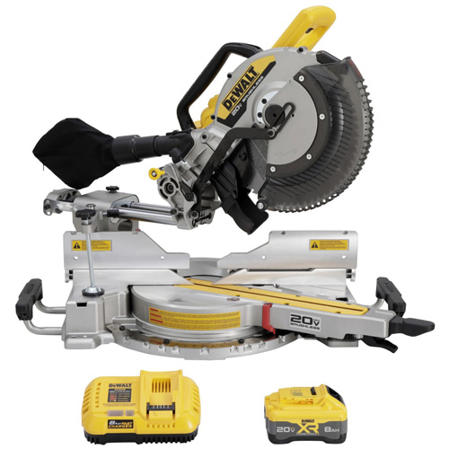 Trousse scie &agrave; onglets coulissante &agrave; double biseau 20V MAX* XR Chandler Sales