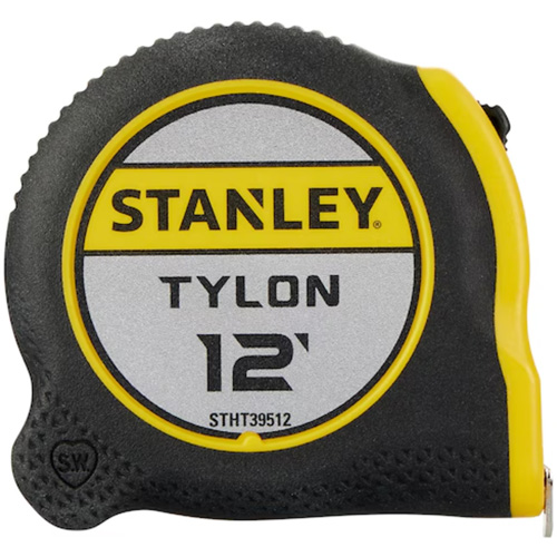 Tylon Tape Measure, 12', Imperial Graduations Chandler Sales