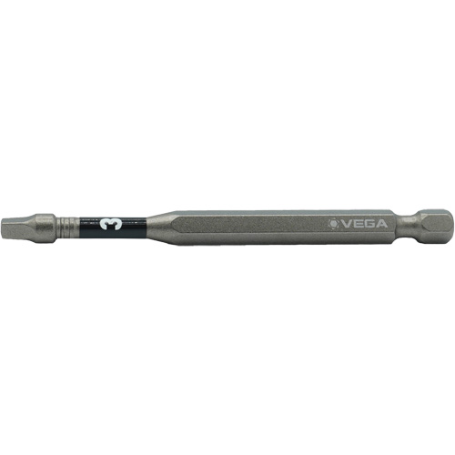 Embout pour outils &eacute;lectriques Impactech, Carr&eacute;e, Embout #3, Prise 1/4", Longueur 6" Chandler Sales