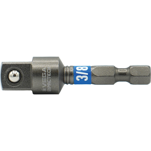 Impactech&reg; Impact Socket Adapter, 1/4" Drive Size, 3/8" Male Size, 2" L Chandler Sales