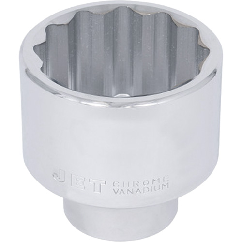Chrome Socket, 50 mm, 1" Drive, 12 Points Chandler Sales