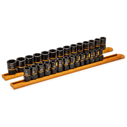Jeu de douilles d'extraction Bolt Biter, 28 Mcx, Chocs, Prise de 1/4"/3/8" Chandler Sales
