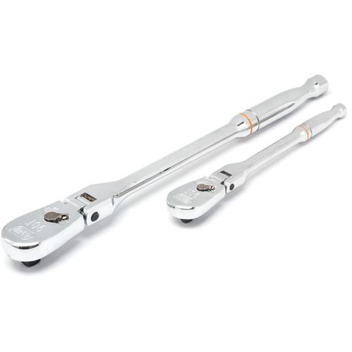 1/4" & 3/8" Drive 90-Tooth Teardrop Ratchet Set Chandler Sales