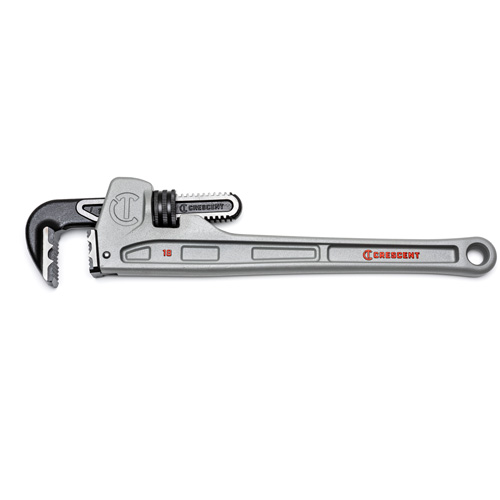 Cl&eacute; &agrave; tuyau &agrave; m&acirc;choires K9, Cap des m&acirc;choires 2-7/8", Longueur 18", Fini Rev&ecirc;tement en poudre, Prise Ergonomique Chandler Sales