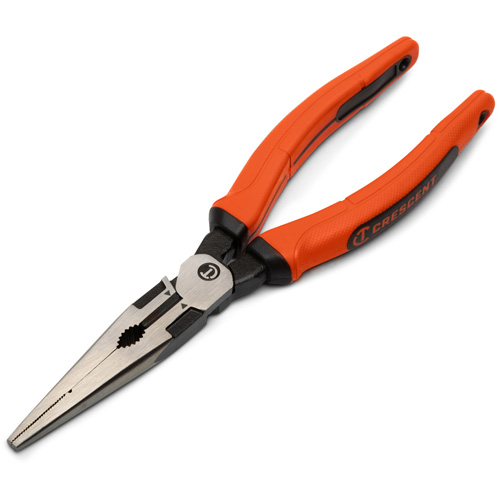 Z2 Long Nose Plier with Dual Material Grip Rawhide Handle, 8" L Chandler Sales