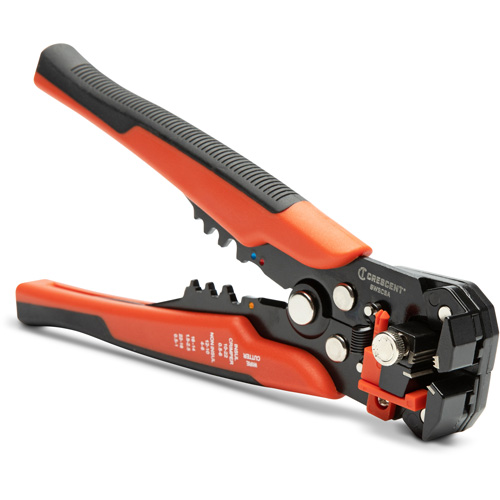 Self-Adjusting Wire Stripper & Cutter, 8" L, 10-24 AWG Chandler Sales