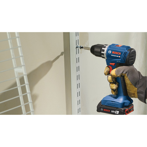 Trousse perceuse-visseuse compacte sans balais, Lithium-ion, 18 V, Mandrin 1/2", Couple 400 lb-po Chandler Sales