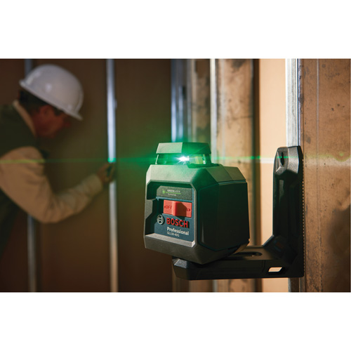 Laser &agrave; lignes crois&eacute;es 360° auto-nivelant &agrave; faisceau vert Chandler Sales