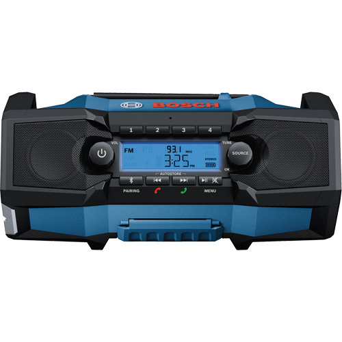 Radio de chantier compacte avec Bluetooth 5.0, Lithium-ion, 18 V Chandler Sales