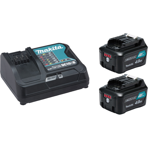 Ensemble de d&eacute;part CXT avec chargeur rapide et deux batteries de 4?Ah, 12 V, Lithium-ion Chandler Sales
