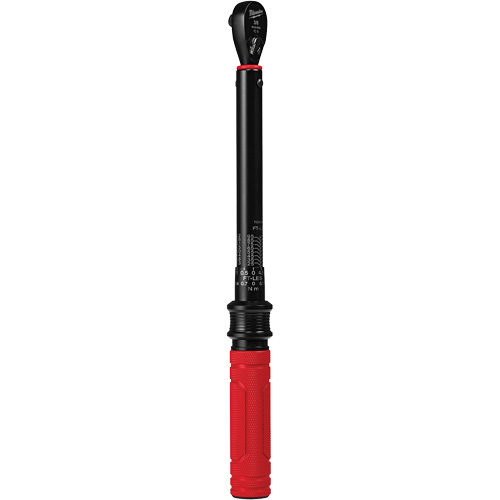Torque Wrench, Click, 3/8" Square Drive, 20 - 100 in-lbs/27.1 - 135.6 N.m Chandler Sales
