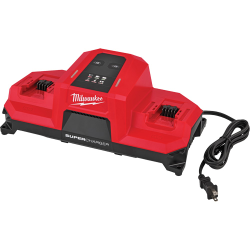 M18 Dual Bay Simultaneous Super Charger with 4 Point Mounting, 18 V, Lithium-Ion Chandler Sales