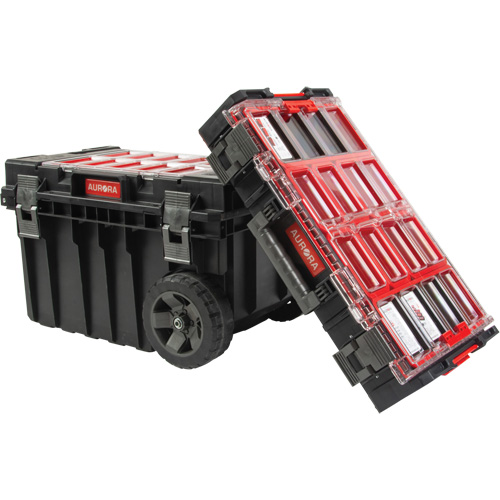 Jeu de coffre &agrave; outils roulant Arx 2 mcx, 23-4/5" x 16" x 20-3/5", Noir Chandler Sales