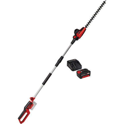 Cordless Pole Hedge Trimmer with 4Ah Battery & Charger Starter Kit, 18", 18 V, Battery Powered Chandler Sales