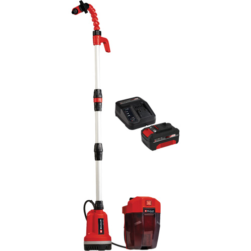 Cordless Clean Water Rain Barrel Pump with 4Ah Battery & Charger Starter Kit, 18 V, 792.5 GPH Chandler Sales