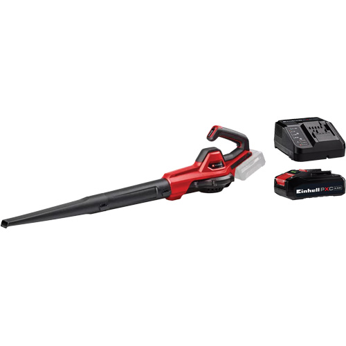 Souffleuse universelle 110 pi3/min sans fil avec batterie 2,5 Ah et ensemble de d&eacute;part de chargeur, 18 V, Vitesse d'air 155,34 mi/h, &agrave; pile Chandler Sales