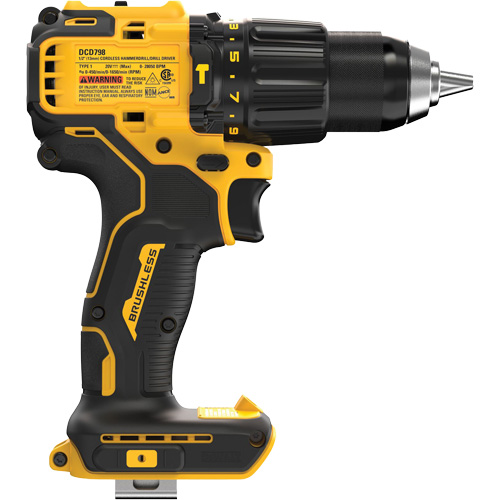 Perfomarteau sans fil et sans balai (outil uniquement), Mandrin 1/2", 20 V Chandler Sales