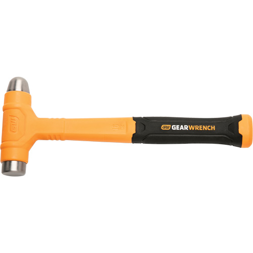 Dead Blow Ball Pein Hammer, 16 oz., Smooth Grip, 12-2/5" L Chandler Sales