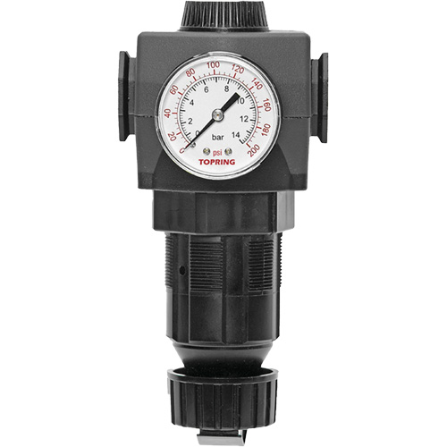 MODULAIR 400 Zinc Diaphragm Regulator, 1/2" NPT, 300 psi Max. PSI, In Line/Modular Chandler Sales