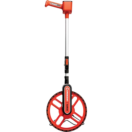 Metric Measuring Wheel, 12"/30.4 cm, 9999' Range, Inches/Feet Chandler Sales