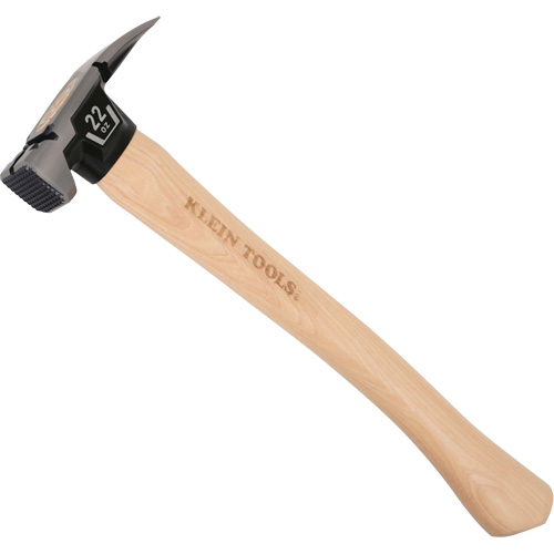 Marteau &agrave; panne fendue droite &agrave; face meul&eacute;e, 22 oz, Prise en Bois, 16-1/10" lo Chandler Sales