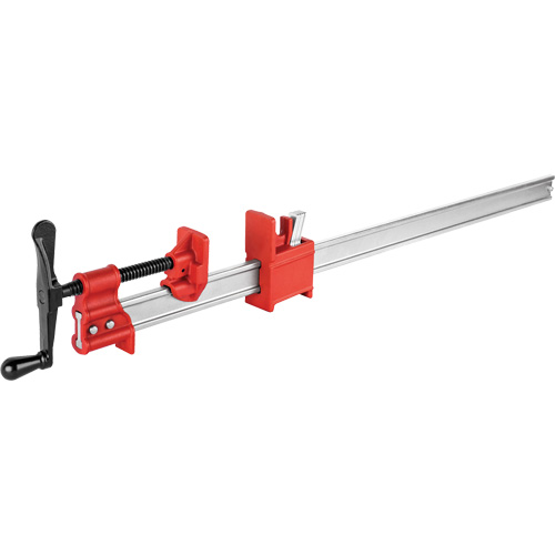 Heavy-Duty I-Beam Steel Bar Clamp, 48" (1219.2 mm) Capacity, 2" (50.8 mm) Throat Depth Chandler Sales