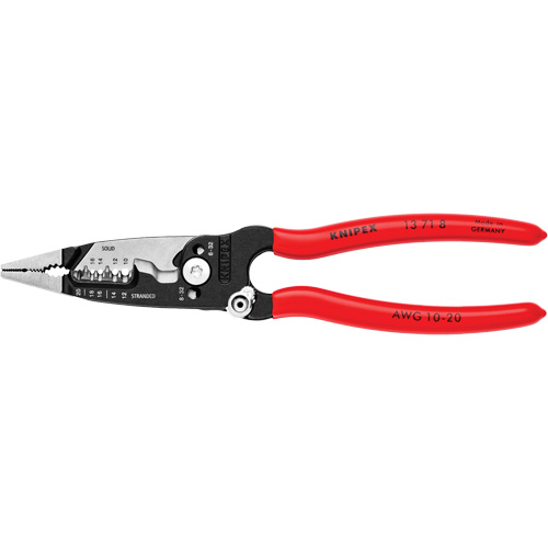 Pince &agrave; d&eacute;nuder forg&eacute;e, 8" lo, 10 - 20 AWG Chandler Sales