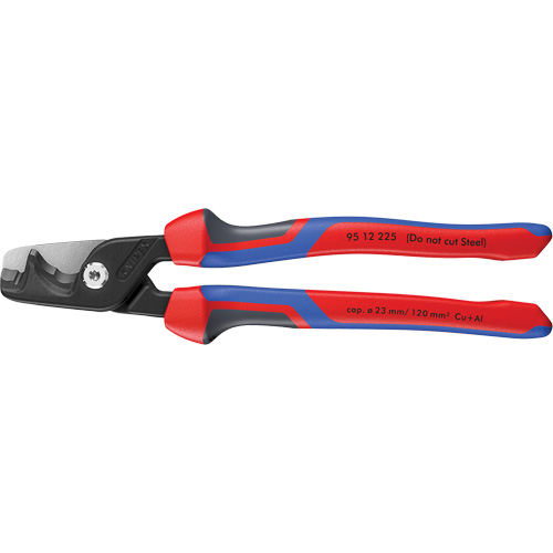 StepCut&reg; XL Cable Shears with KNIPEXTEND Handle, 9" Chandler Sales