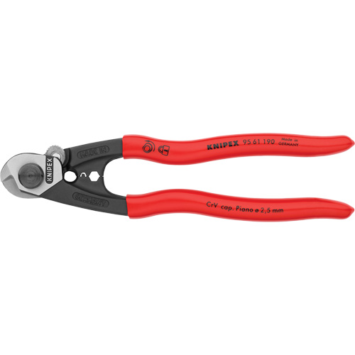 Cisaille pour c&acirc;bles m&eacute;talliques, 7-1/2" Chandler Sales