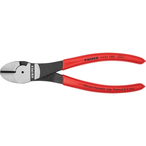 High Leverage Diagonal Cutting Pliers, 7-1/4" L Chandler Sales