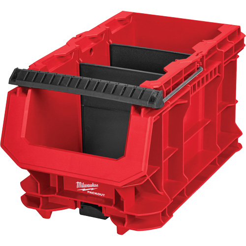 Bac compact PACKOUT, 15-1/2" x 9-1/2" x 8-3/4", Noir/Rouge Chandler Sales