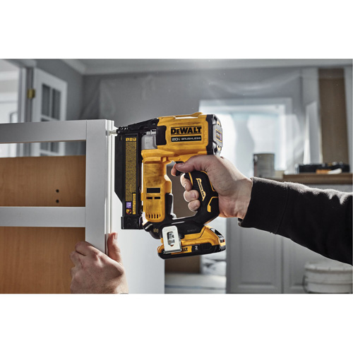 ATOMIC COMPACT SERIES Brushless Cordless 23 Ga. Pin Nailer Kit, 20 V, Lithium-Ion Chandler Sales
