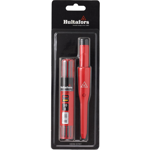 Marqueur &agrave; sec et recharge sous coque, Gris/Rouge/Jaune, Marqueur Chandler Sales