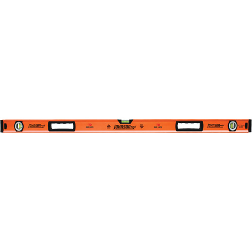 Level with Protective End-Caps, Box, 4' L, Aluminum, 3, Magnetic Chandler Sales