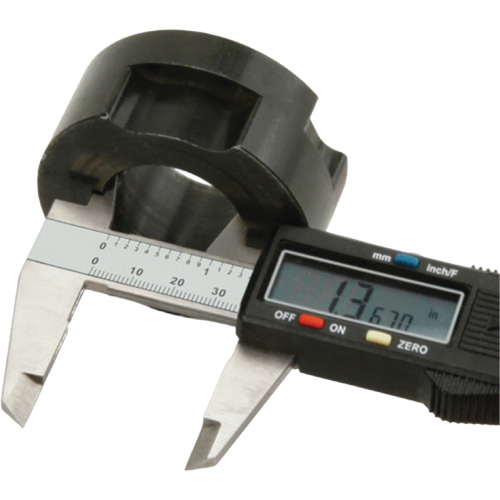 Digital Caliper, 0.0005" (0.01 mm) Resolution, 0" - 6" (0 mm - 150 mm) Range Chandler Sales
