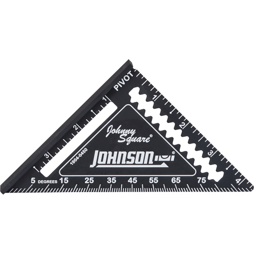 &eacute;querre de finition grav&eacute;e au laser Johnny Square&reg; de 4,5 po Chandler Sales