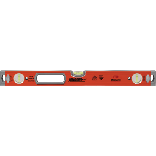 Niveau &agrave; caisson robuste, Boîte, 2' lo, Aluminium, 3, Magn&eacute;tique Chandler Sales