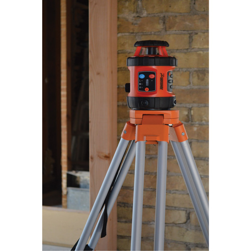 Syst&egrave;me laser rotatif horizontal rouge &agrave; nivellement automatique, 800' (243,84 m), 635 N.m Chandler Sales