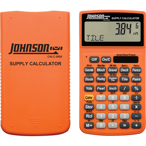 High-Visibility Orange Supply Calculator with Rugged Case Chandler Sales